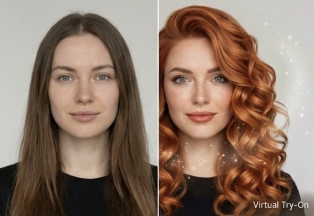 Before and After Virtual Try-On